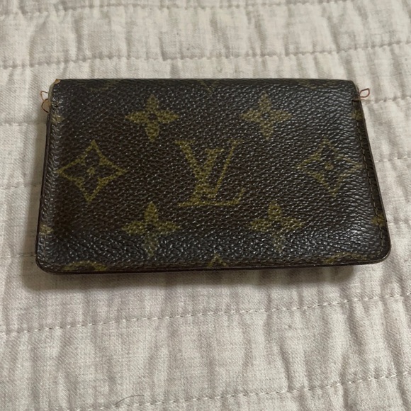 Used Louis Vuitton card case - Picture 1 of 7